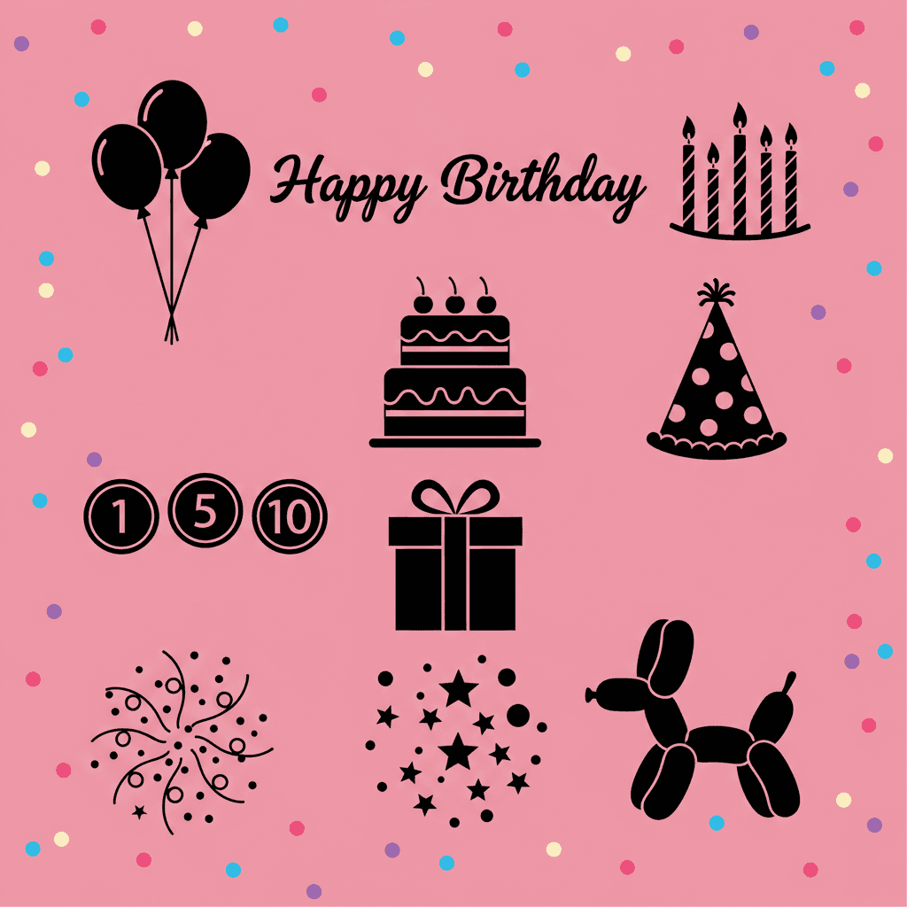 Birthday SVG Mini Pack
